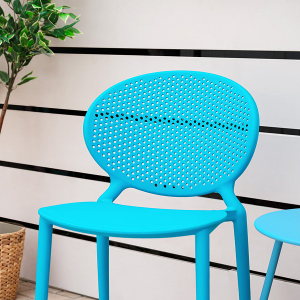 Plastic weave online chair